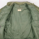 USAF OG 107 Wind Resistant Sateen Jacket 1965 with Liner - Large Long - US Air Force Surplus - Field Jackets