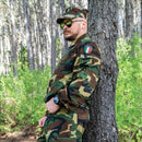 Italian Army Woodland Field Shirt - Italian Army Surplus - Field Shirts