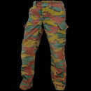Belgian Jigsaw Camo M90 Field Trousers - Value Grade - Belgian Army Surplus - Combat Trousers