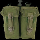 British OD Twin Mag Pouch - British Army Surplus - Magazine Pouches