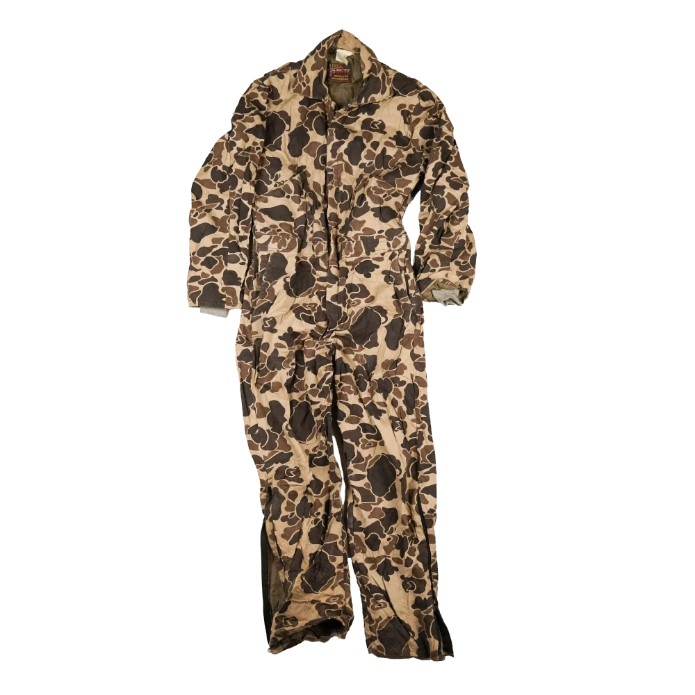 Vintage Duck Hunter Insulated Coveralls by Walls - Made in USA - Mediu