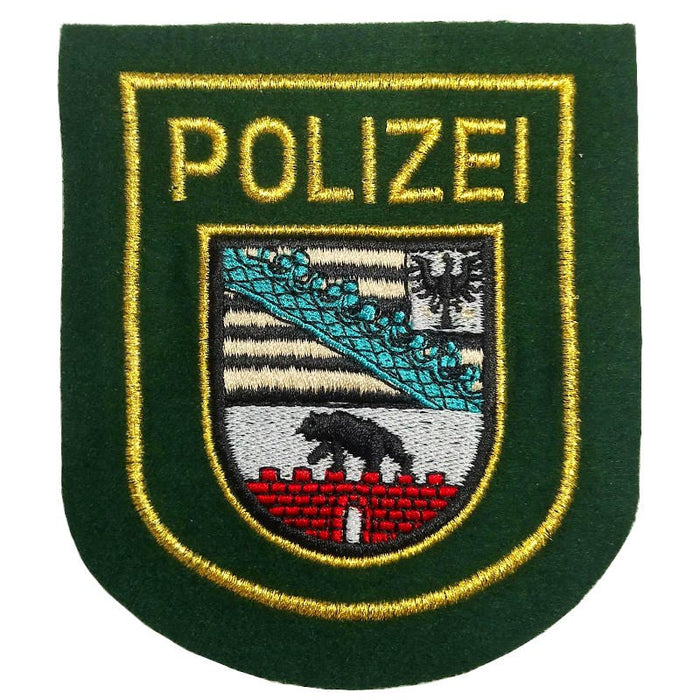 Saxony-Anhalt Polizei Embroidered Patch