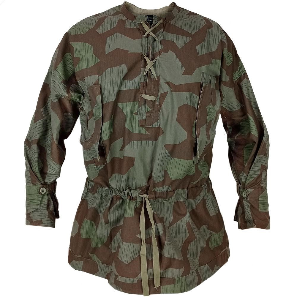 TACGEAR Brand Military style ripstop commando smock jacket splinter camo fullzip