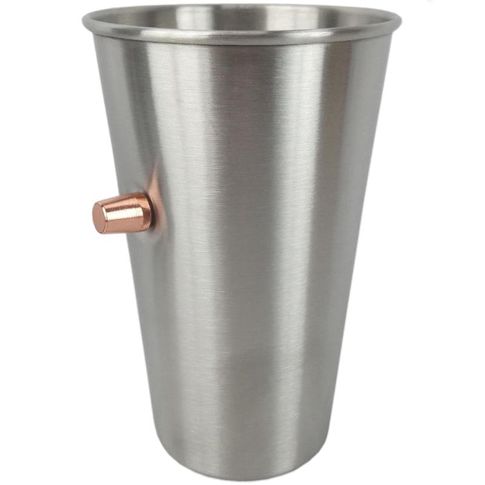 Stainless Steel Bullet Impact Pint Cup
