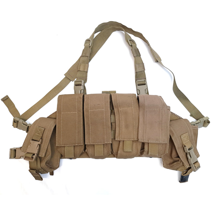 NZ Army Coyote Custom MOLLE Chest Rig - New Zealand Army Surplus -
