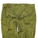 3 Colour Desert Green Dyed Trousers- XLarge - Film Production Used - Combat Trousers