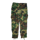 90s Made Woodland Ripstop BDU Trousers - Medium
