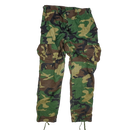 90s Made Woodland Ripstop BDU Trousers - Medium
