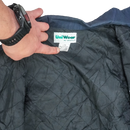 Uniwear Blue Quilted Work Jacket - Large - Army & Outdoors - Field Jackets
