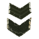 NZ Army 1980s Dacron Sergeant Rank Patches