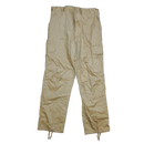 Khaki Zip Fly BDU Trousers - Medium