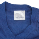 NZ Air Force Blue Wool V-Neck Jersey - 92cm, Small