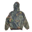 Field Staff Mossy Oak Kids Hooded Quilted Jacket - XLarge