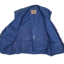 Vintage America Perry Ellis Blue Fishing Vest - XLarge - Army & Outdoors - Vests