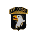 US 101st Airborne Division Screaming Eagles Metal Enamel Lapel Pin