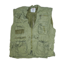 Rothco Olive Safari Outback Vest - XLarge