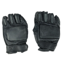 Mil-Tec Leather Fingerless Tactical Gloves - Large
