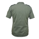 French Army Short Sleeve Olive Shirt - French Army Surplus - Basic Shirts