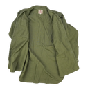 Vintage NZ Olive Military-Style Field Shirt - Small