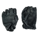 Mil-Tec Leather Fingerless Tactical Gloves - Large