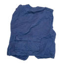Vintage America Perry Ellis Blue Fishing Vest - XLarge - Army & Outdoors - Vests