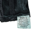 Mil-Tec Leather Fingerless Tactical Gloves - Large