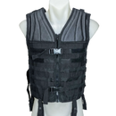 Mil-Tec Black MOLLE Tactical Vest