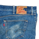 Levi's 501 Distressed Blue Jeans - 40x30, XLarge