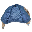 BoohooMAN Blue Racing Varsity Jacket - Large