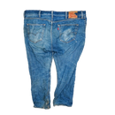 Levi's 501 Distressed Blue Jeans - 40x30, XLarge