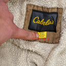 Cabela's Khaki Lined Field Jacket - Large