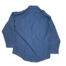 US Made Blue Uniform Shirt - 46R, XLarge