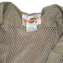 Vintage Bazooby Khaki Utility Vest - Medium - Army & Outdoors - Vests
