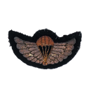 British Special Air Service (SAS) Officers Parachute Wings Bullion Patch