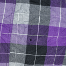 Dickies Purple Plaid Fleece Lined Shirt Jacket - Medium