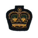 British Army Warrant Officer WO2 Crown Royal Green Jackets Patch, Item 2