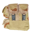 Bulgarian 3 Colour Desert AK Magazine Pouch - Bulgarian Army Surplus - Magazine Pouches