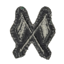 British Army crossed flags signaller qualification patch