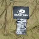 Mossy Oak Camo Quilted Hooded Jacket - Large - Army & Outdoors - Hoodies