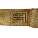 British Army Desert PLCE Trouser Belt - Large
