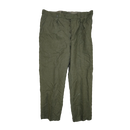 Belgian Army Olive Wool Uniform Trousers - Large
