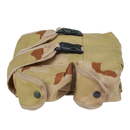 Bulgarian 3 Colour Desert AK Magazine Pouch - Bulgarian Army Surplus - Magazine Pouches