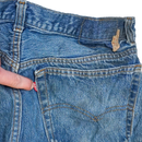 Levi's 501 Distressed Blue Jeans - 35x30, Medium
