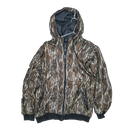 Legendary Whitetails Mossy Oak Bottomlands Camo Reversible Hooded Jacket - Medium