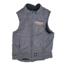 Berne Grey Fleece Lined Vest - Medium - Army & Outdoors - Vests