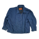 Red Cap Blue Quilted Work Jacket - 6XLarge