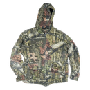 Mossy Oak Break-Up Camo Quilted Hooded Jacket - Medium - Army & Outdoors - Hoodies