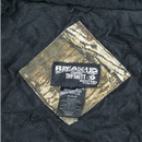 Mossy Oak Break-Up Camo Quilted Hooded Jacket - Medium - Army & Outdoors - Hoodies