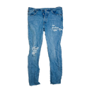 Levi's 501 Women's Modified Blue Jeans - 30x32, Small