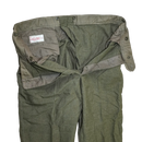 Belgian Army Olive Wool Uniform Trousers - Large